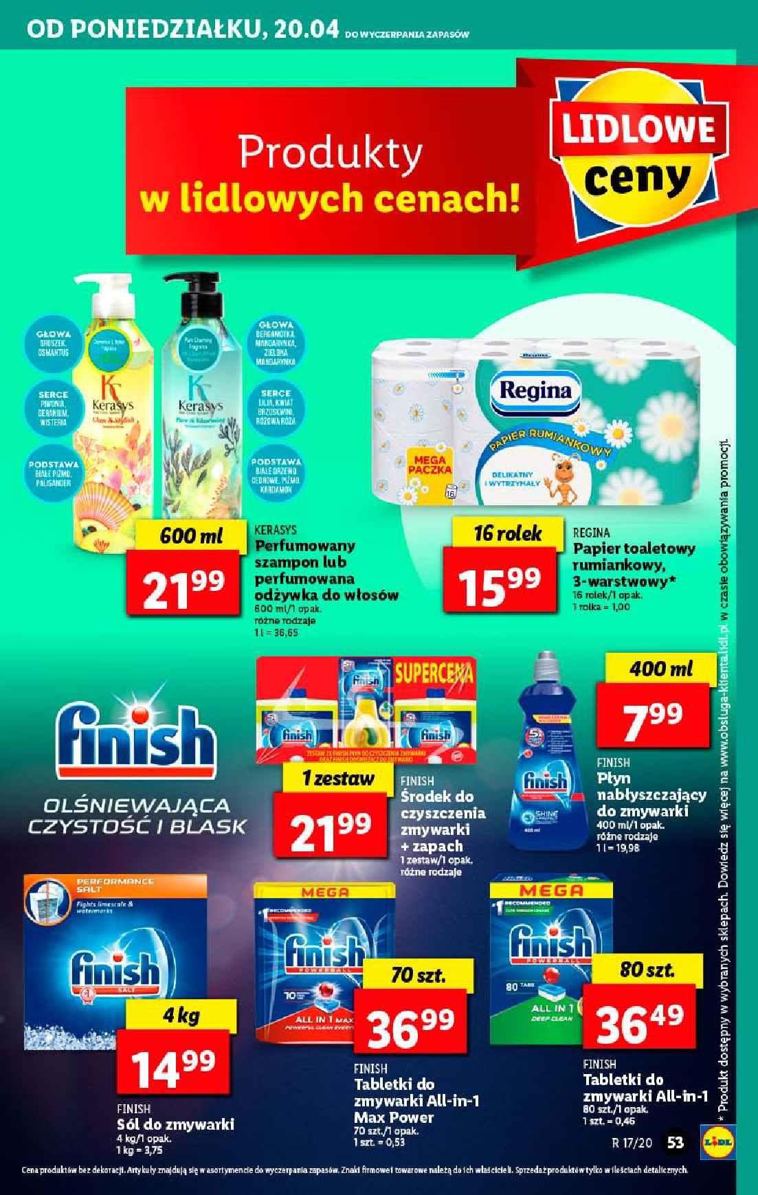 Gazetka promocyjna Lidl do 22/04/2020 str.53