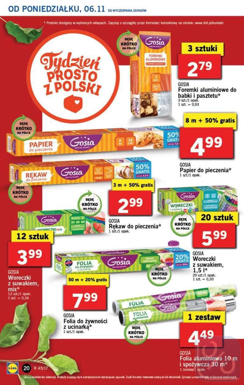 Gazetka promocyjna Lidl do 08/11/2017 str.20