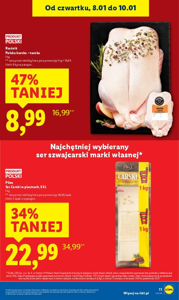 Gazetka promocyjna Lidl do 10/01/2026 str.11