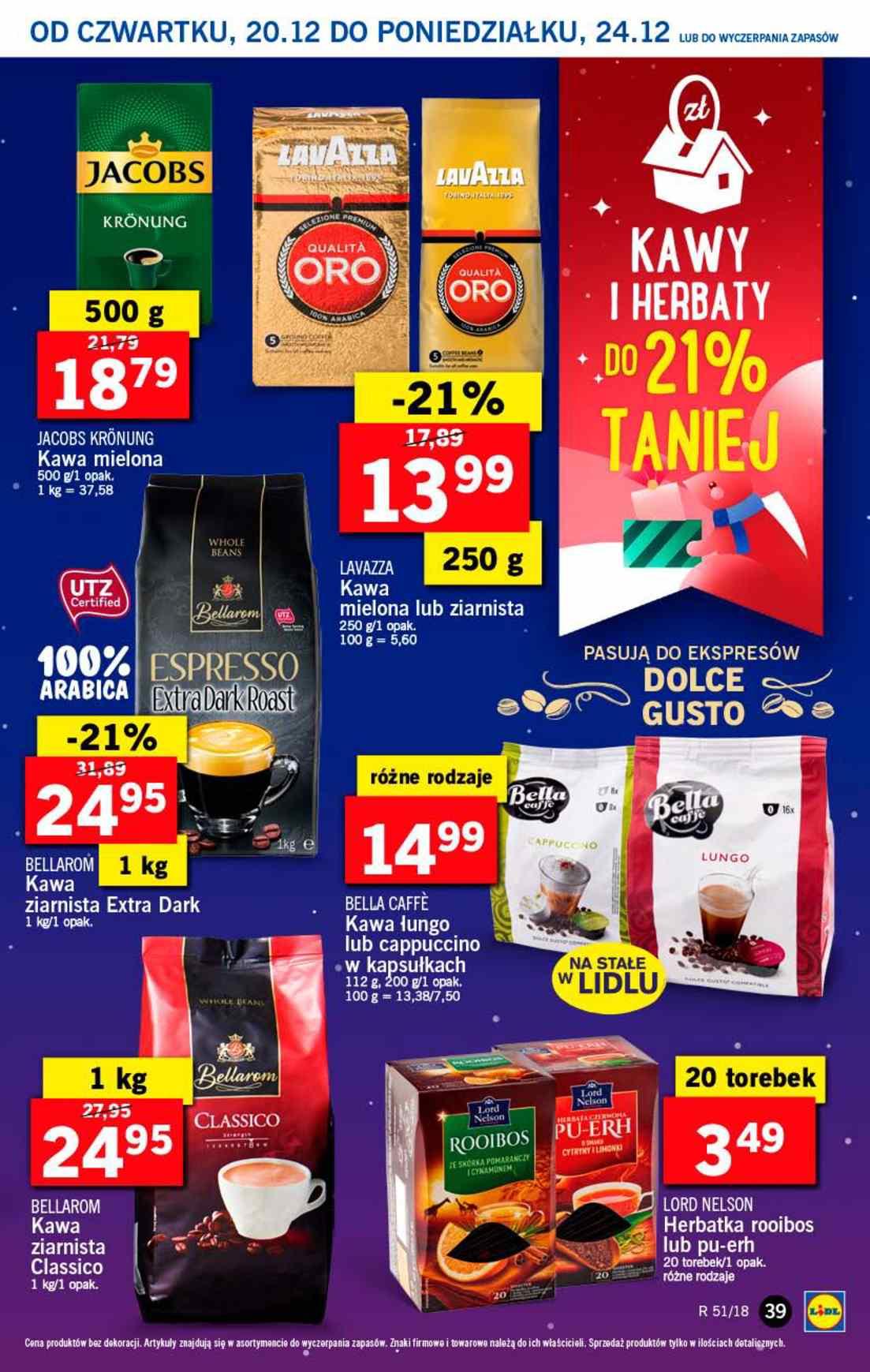 Gazetka promocyjna Lidl do 23/12/2018 str.39