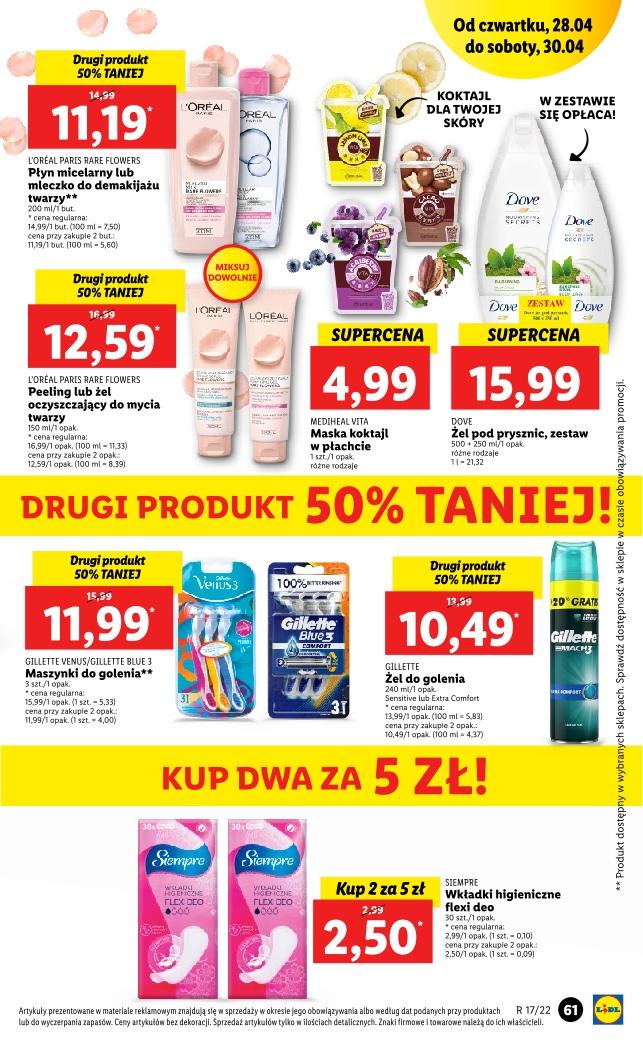 Gazetka promocyjna Lidl do 30/04/2022 str.61