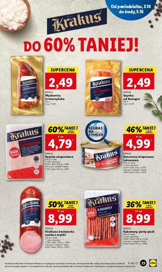 Gazetka promocyjna Lidl do 05/10/2022 str.23