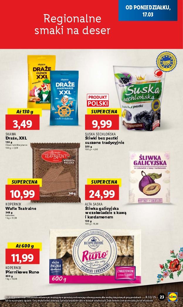 Gazetka promocyjna Lidl do 19/03/2025 str.23