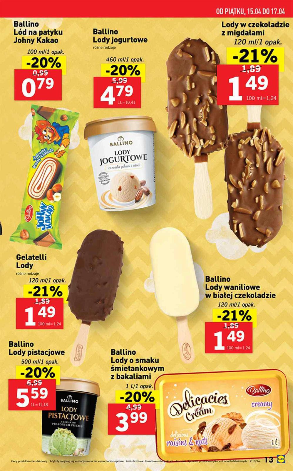 Gazetka promocyjna Lidl do 17/04/2016 str.13