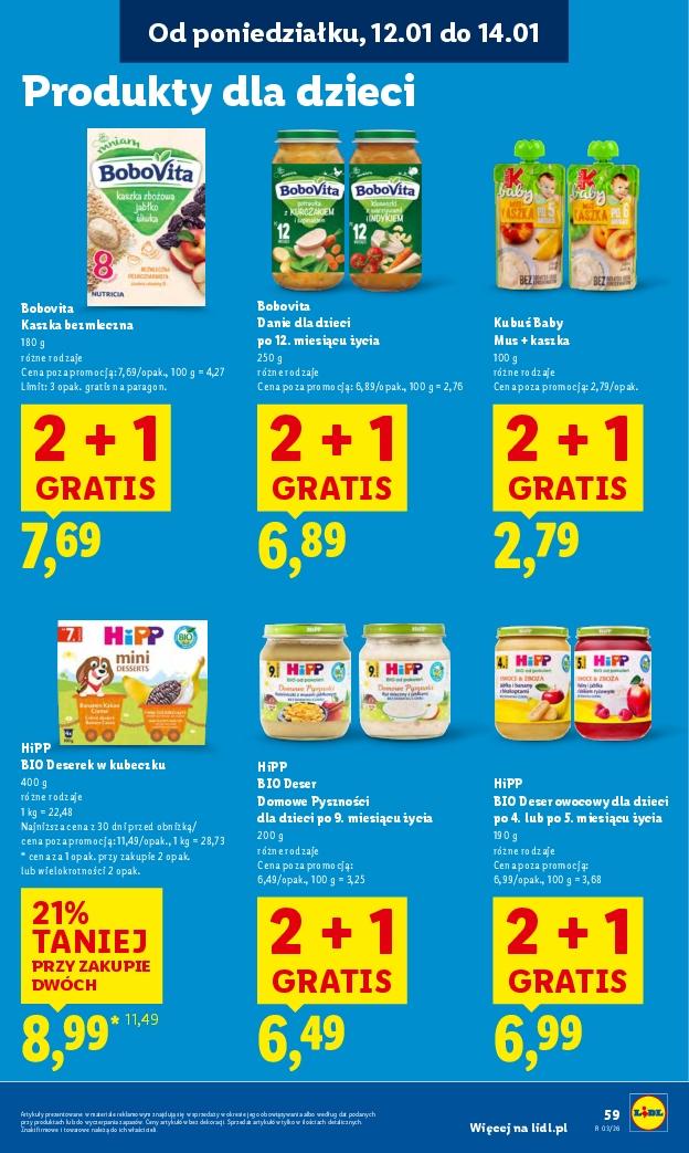 Gazetka promocyjna Lidl do 14/01/2026 str.59
