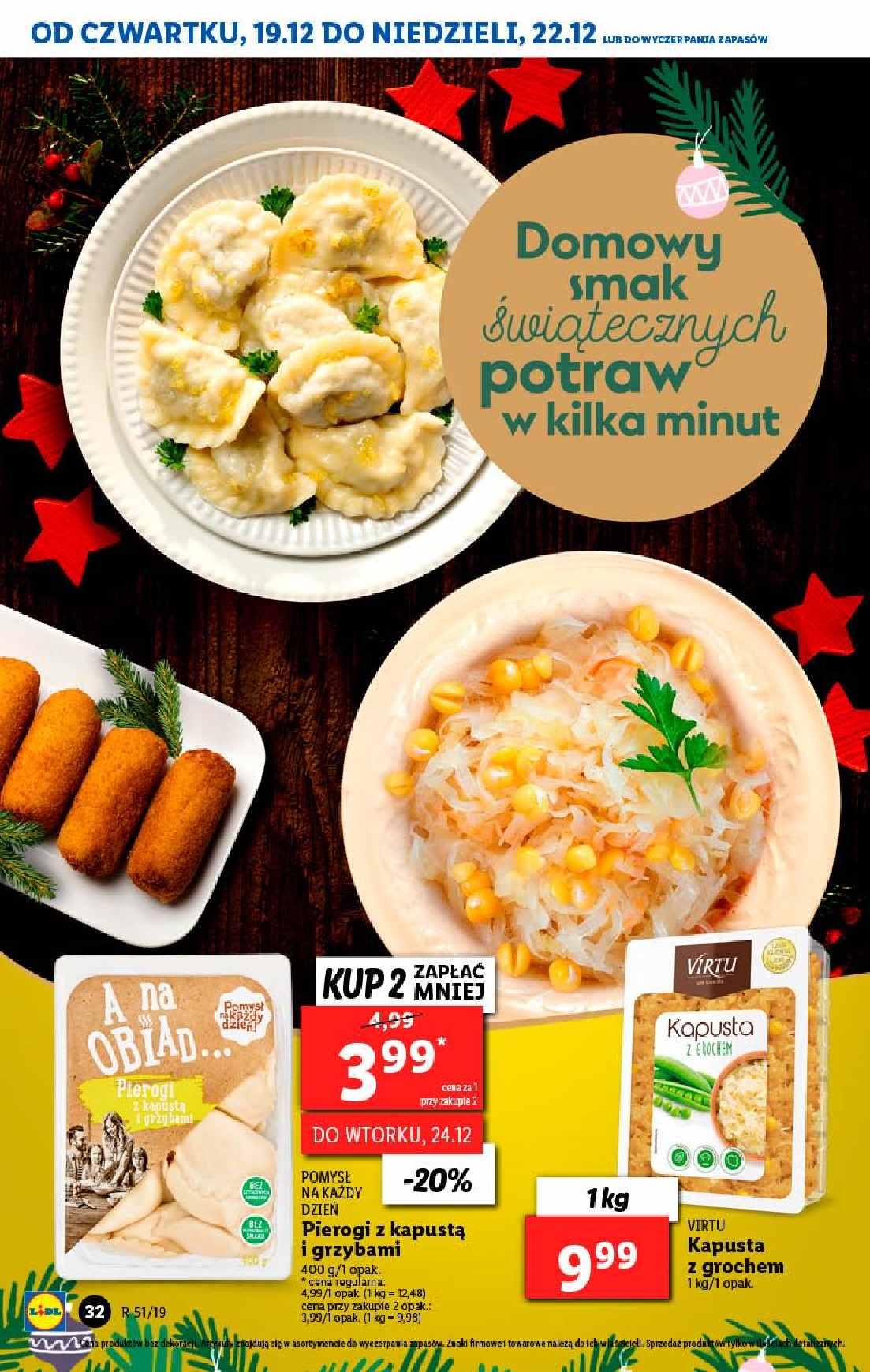 Gazetka promocyjna Lidl do 22/12/2019 str.32