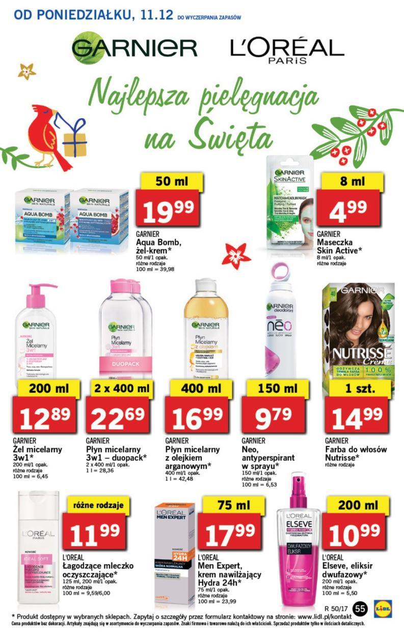 Gazetka promocyjna Lidl do 13/12/2017 str.55