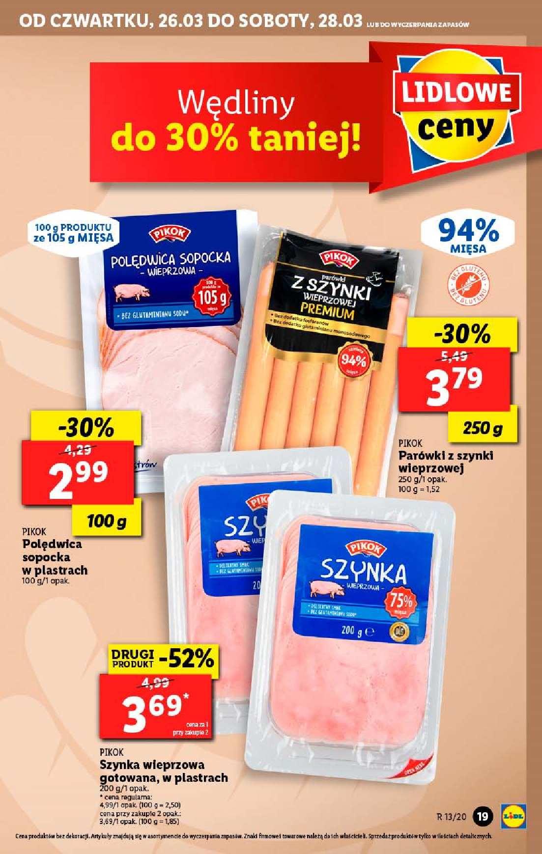 Gazetka promocyjna Lidl do 28/03/2020 str.19