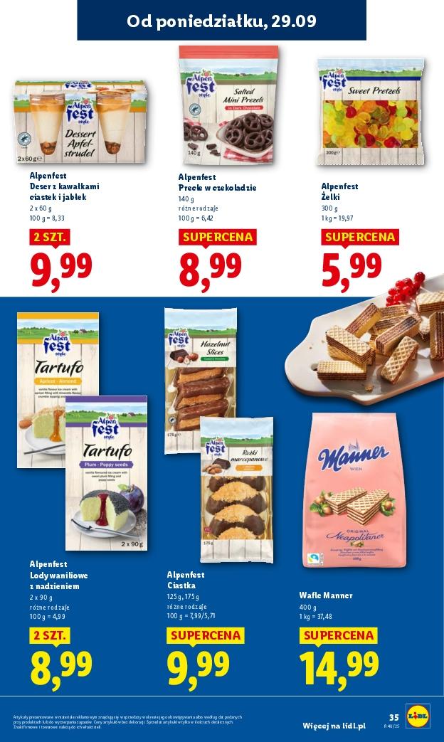 Gazetka promocyjna Lidl do 01/10/2025 str.37