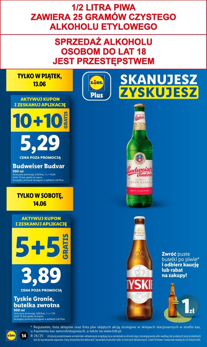 Gazetka promocyjna Lidl do 14/06/2025 str.14