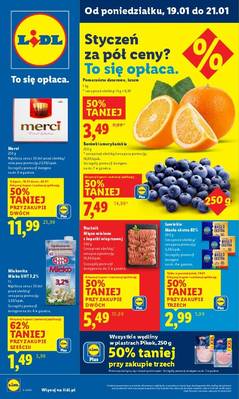 Lidl gazetka - od 19/01/2026 do 21/01/2026