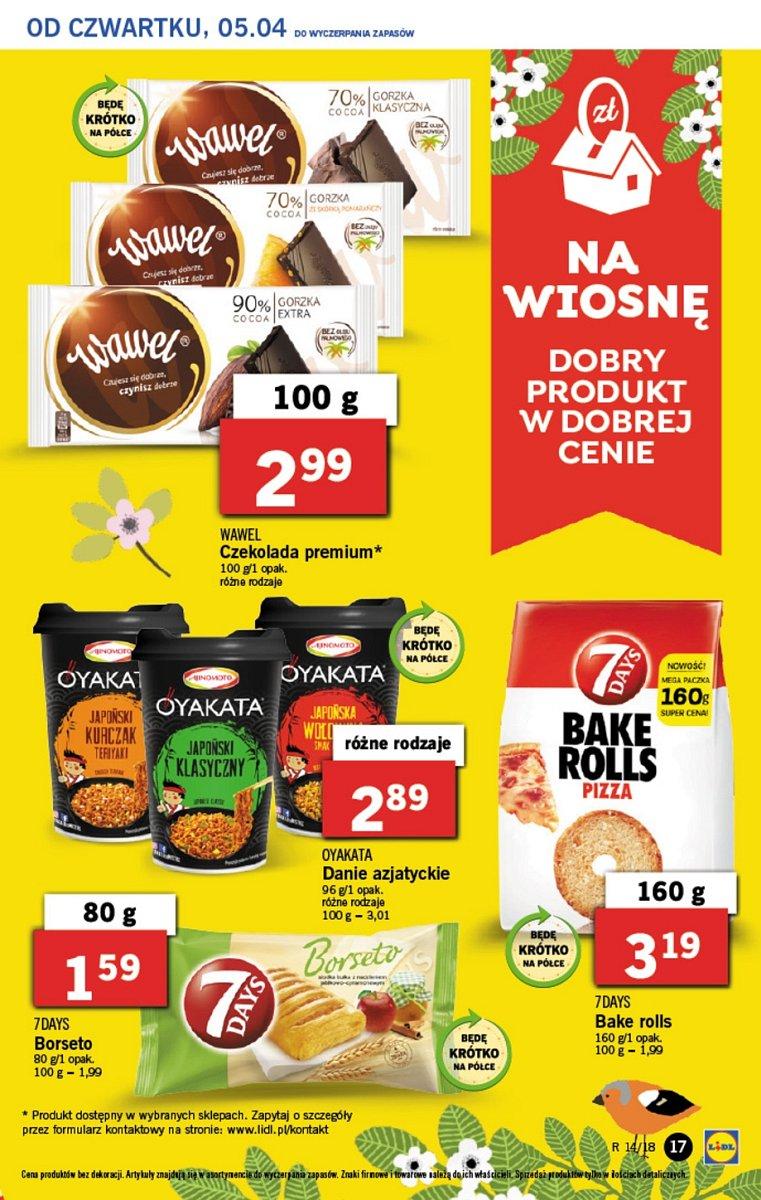 Gazetka promocyjna Lidl do 07/04/2018 str.17