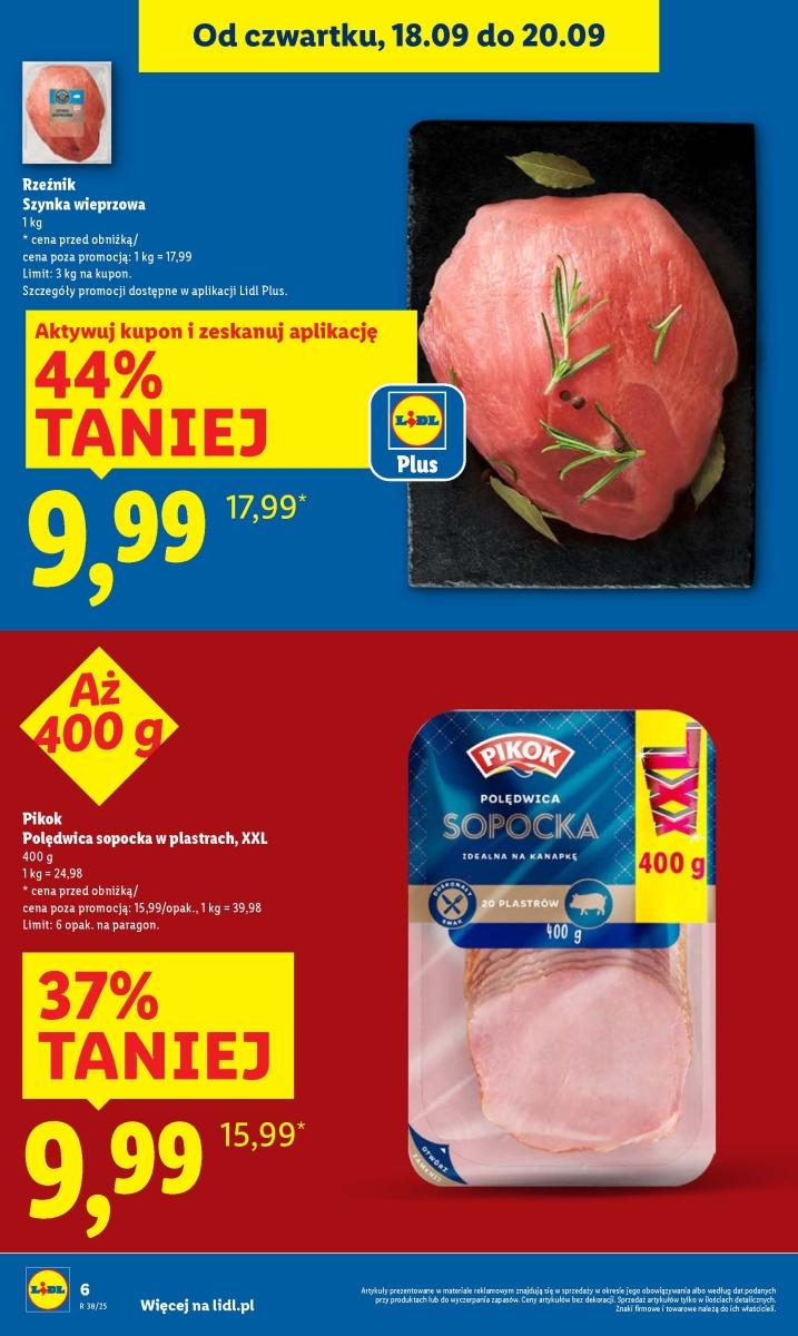 Gazetka promocyjna Lidl do 20/09/2025 str.6