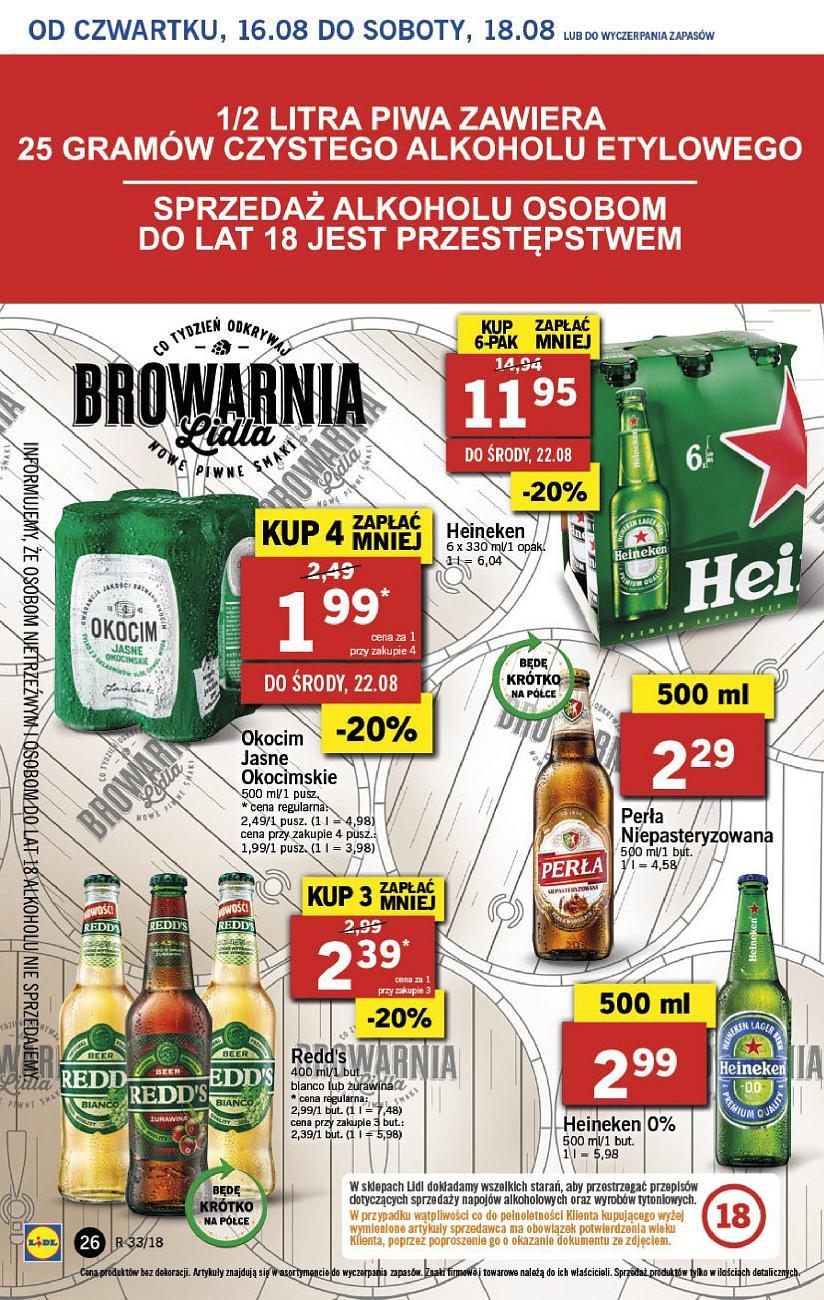 Gazetka promocyjna Lidl do 18/08/2018 str.26