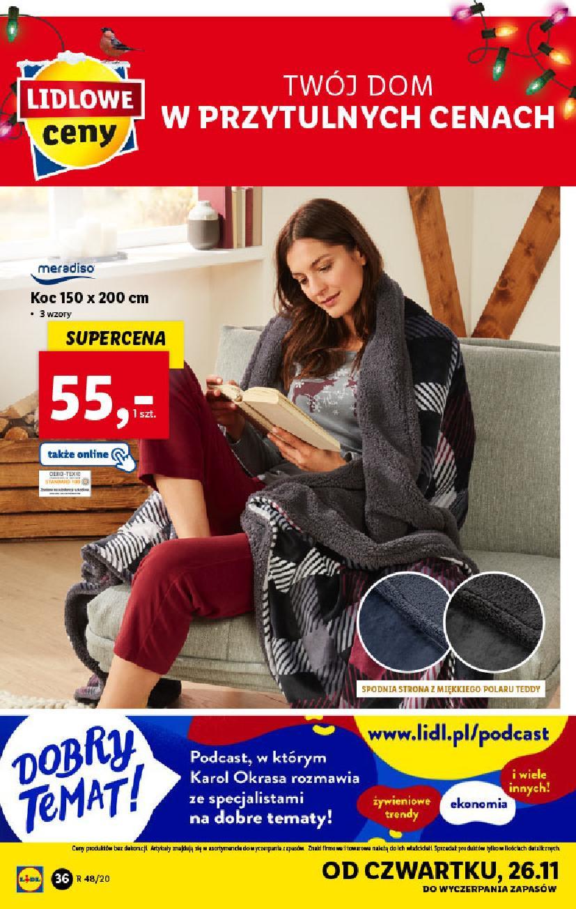 Gazetka promocyjna Lidl do 29/11/2020 str.36