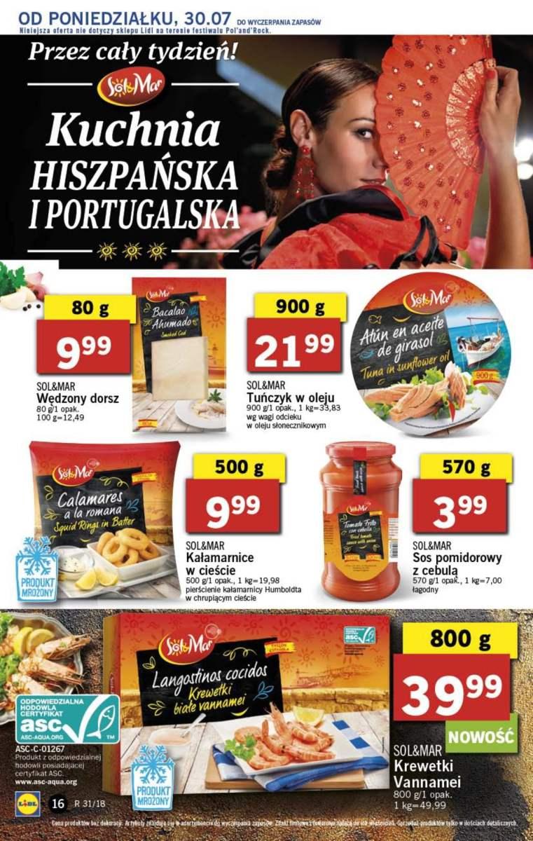 Gazetka promocyjna Lidl do 05/08/2018 str.16