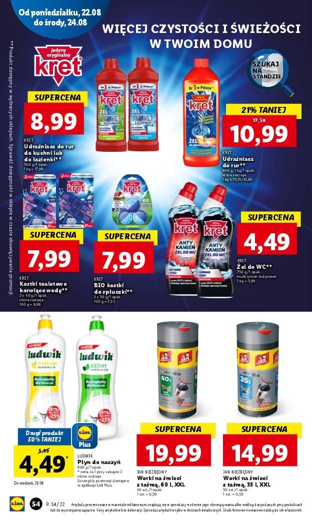 Gazetka promocyjna Lidl do 28/08/2022 str.54