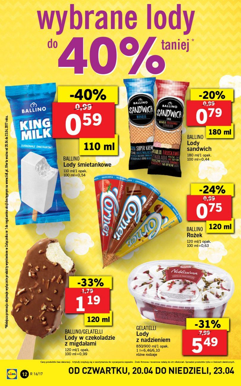 Gazetka promocyjna Lidl do 23/04/2017 str.12