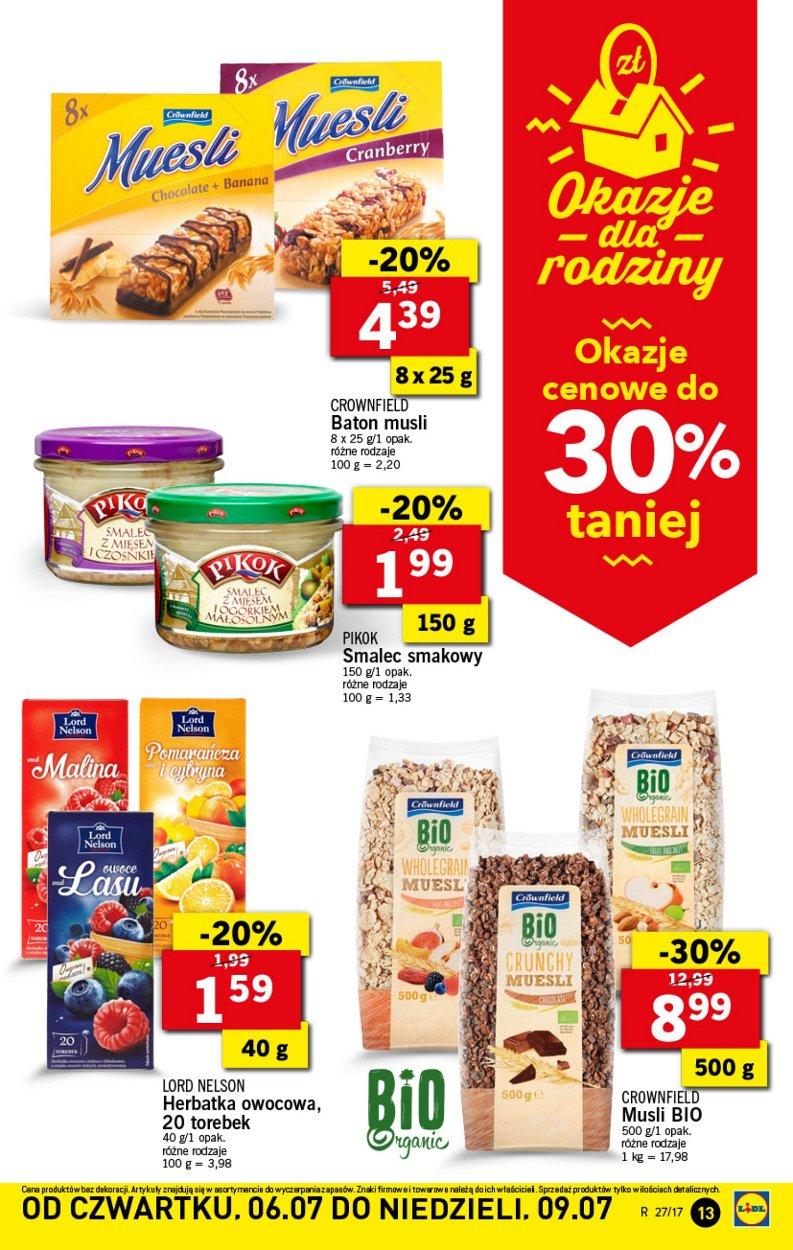 Gazetka promocyjna Lidl do 09/07/2017 str.13