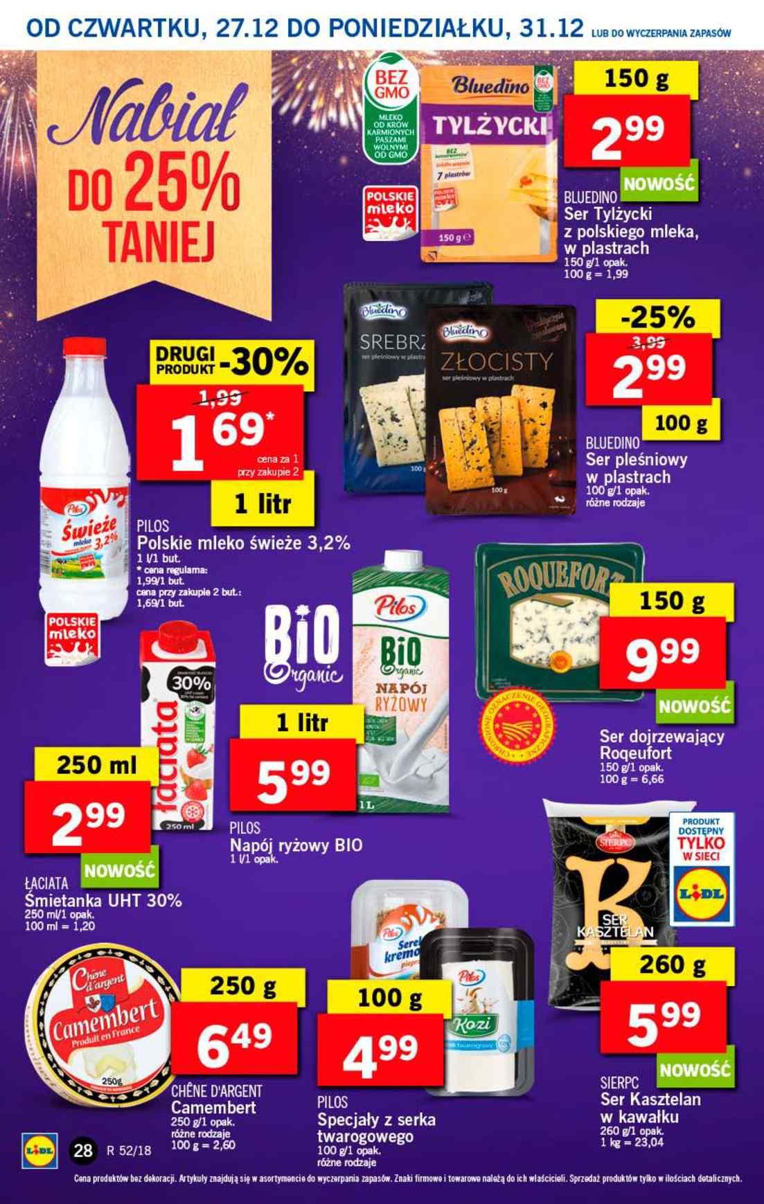 Gazetka promocyjna Lidl do 31/12/2018 str.28