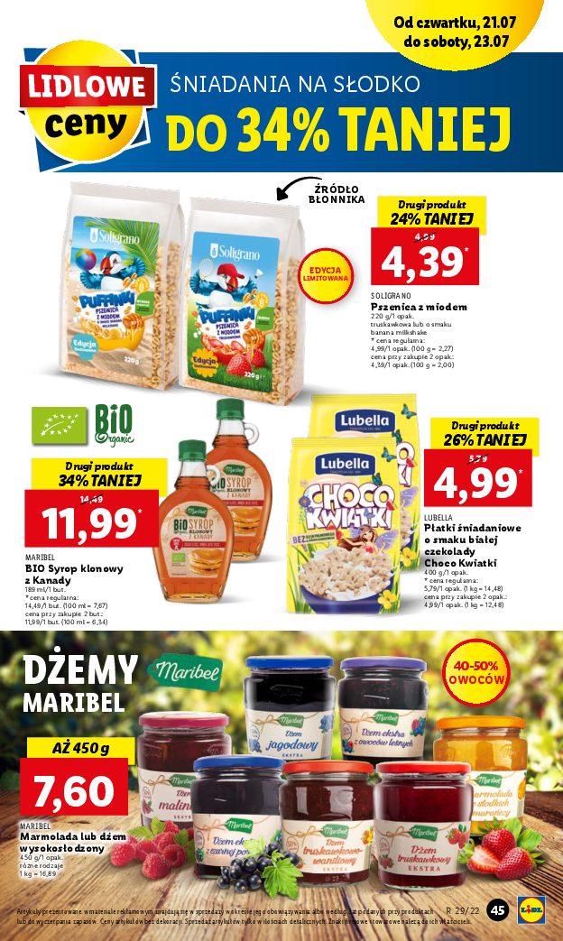 Gazetka promocyjna Lidl do 23/07/2022 str.45