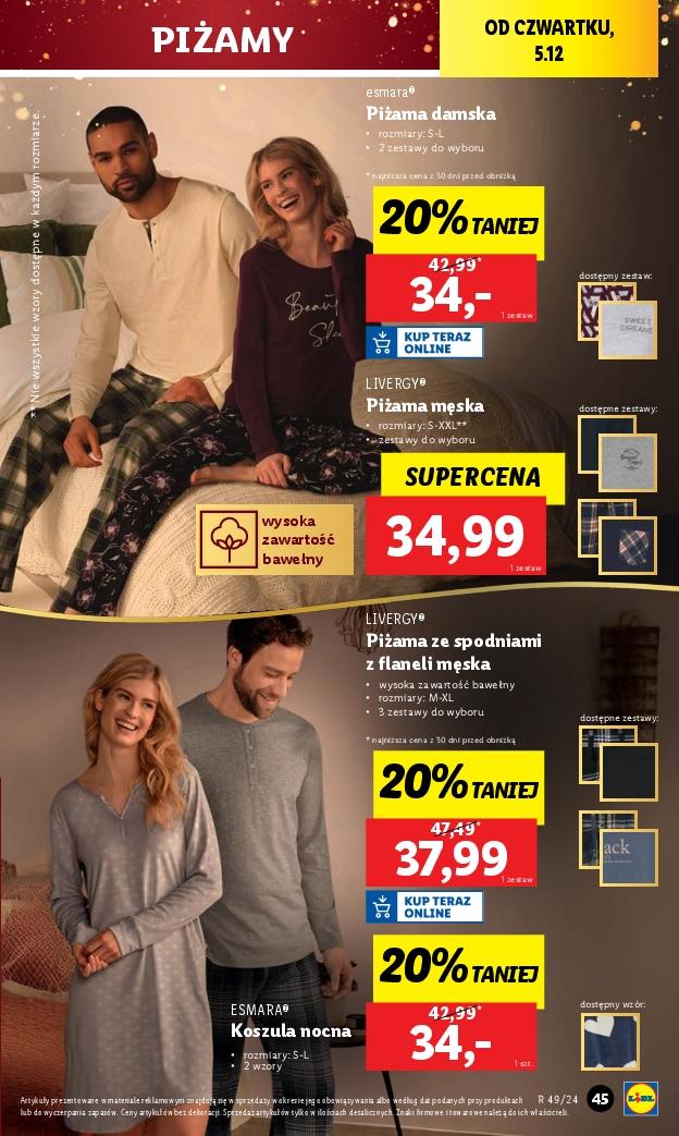 Gazetka promocyjna Lidl do 07/12/2024 str.49