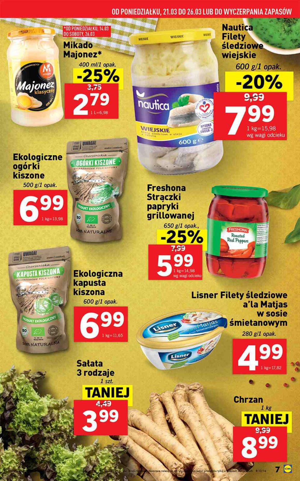 Gazetka promocyjna Lidl do 26/03/2016 str.7