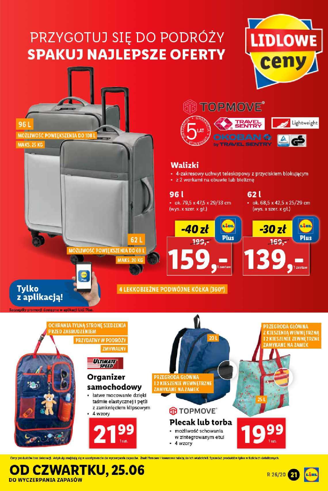 Gazetka promocyjna Lidl do 28/06/2020 str.21