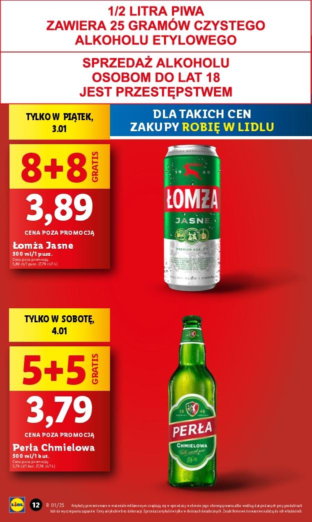 Gazetka promocyjna Lidl do 04/01/2025 str.12