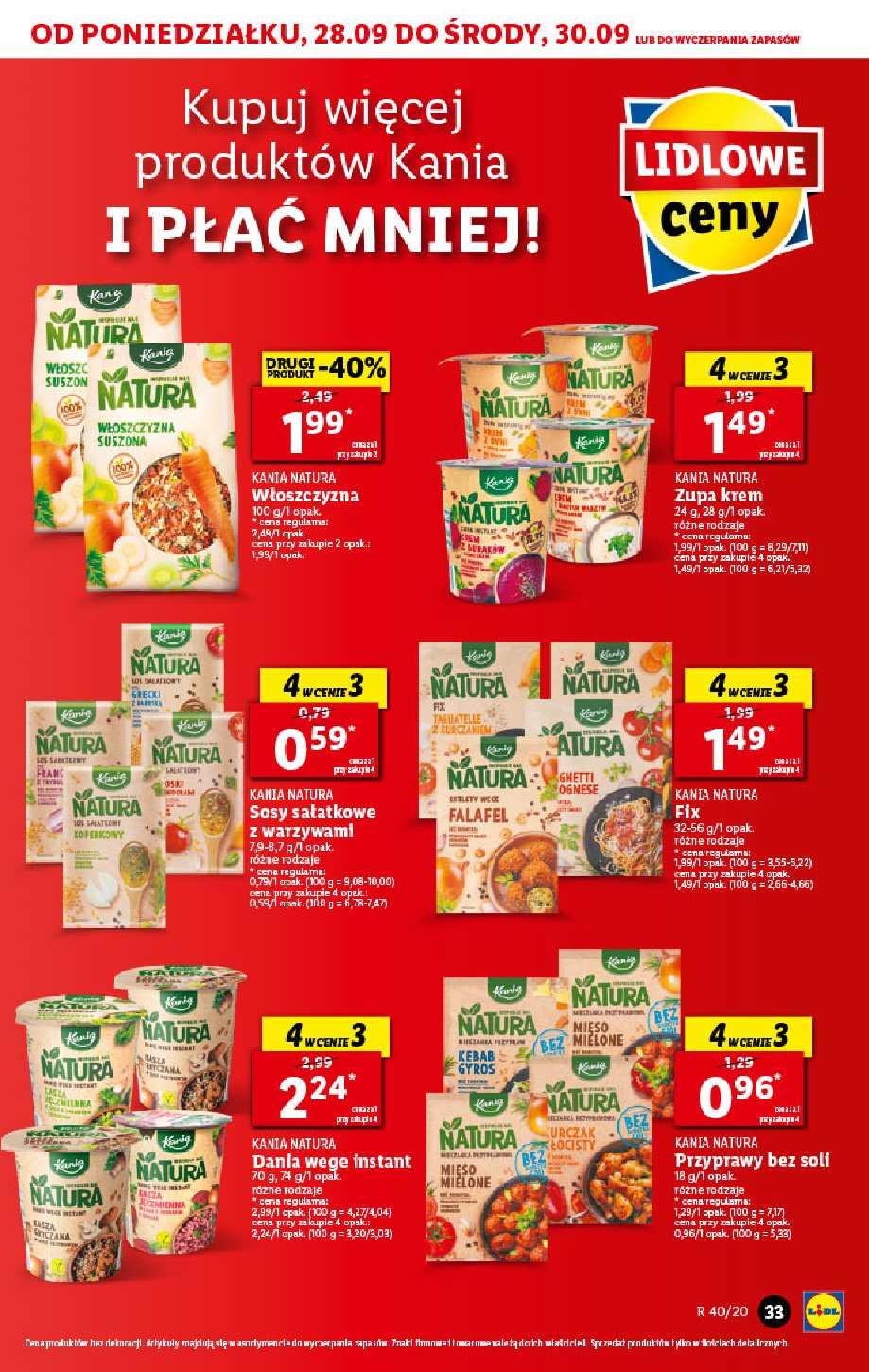 Gazetka promocyjna Lidl do 30/09/2020 str.33