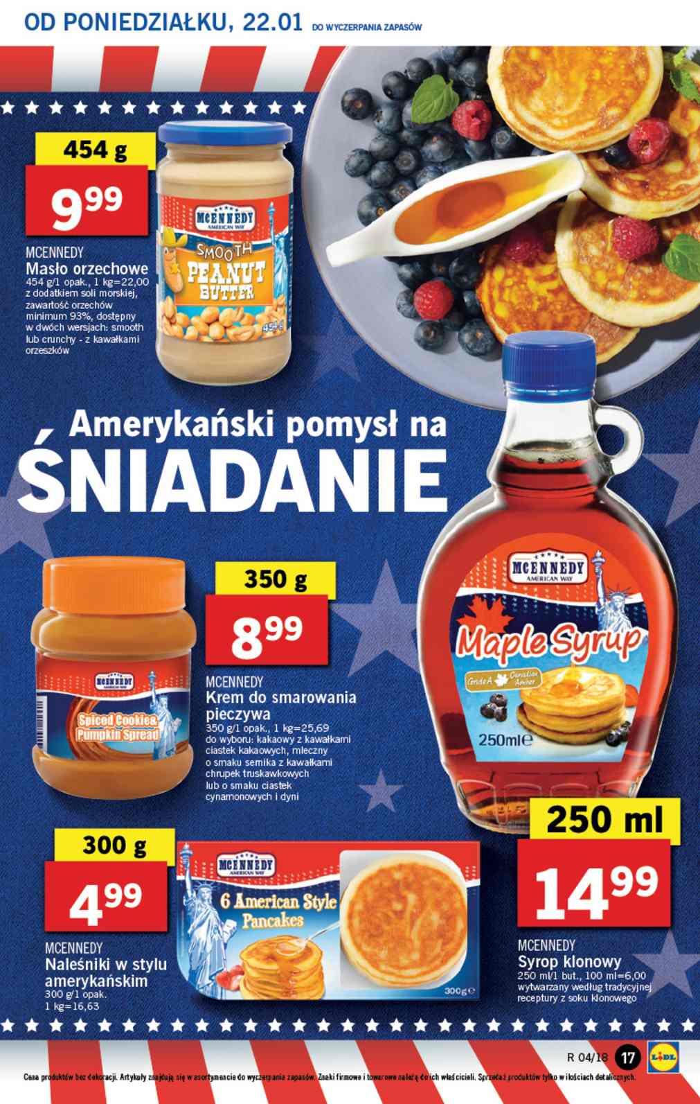 Gazetka promocyjna Lidl do 24/01/2018 str.17