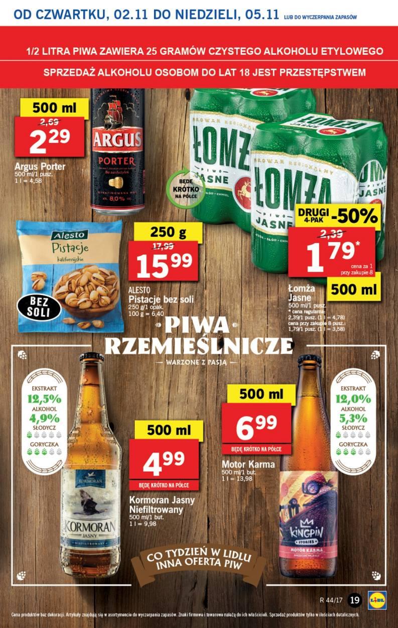 Gazetka promocyjna Lidl do 05/11/2017 str.19