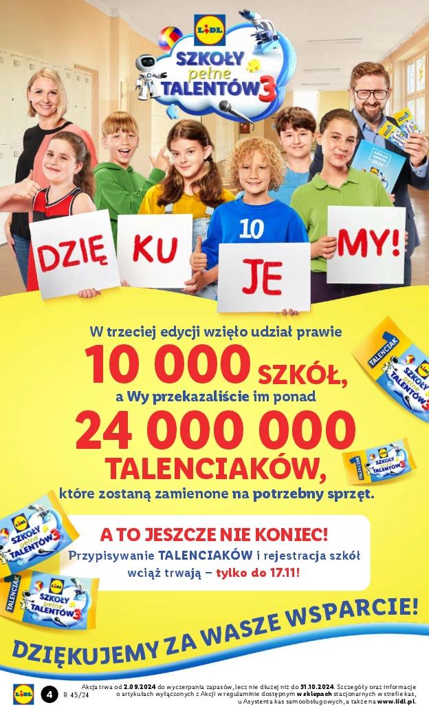 Gazetka promocyjna Lidl do 09/11/2024 str.4