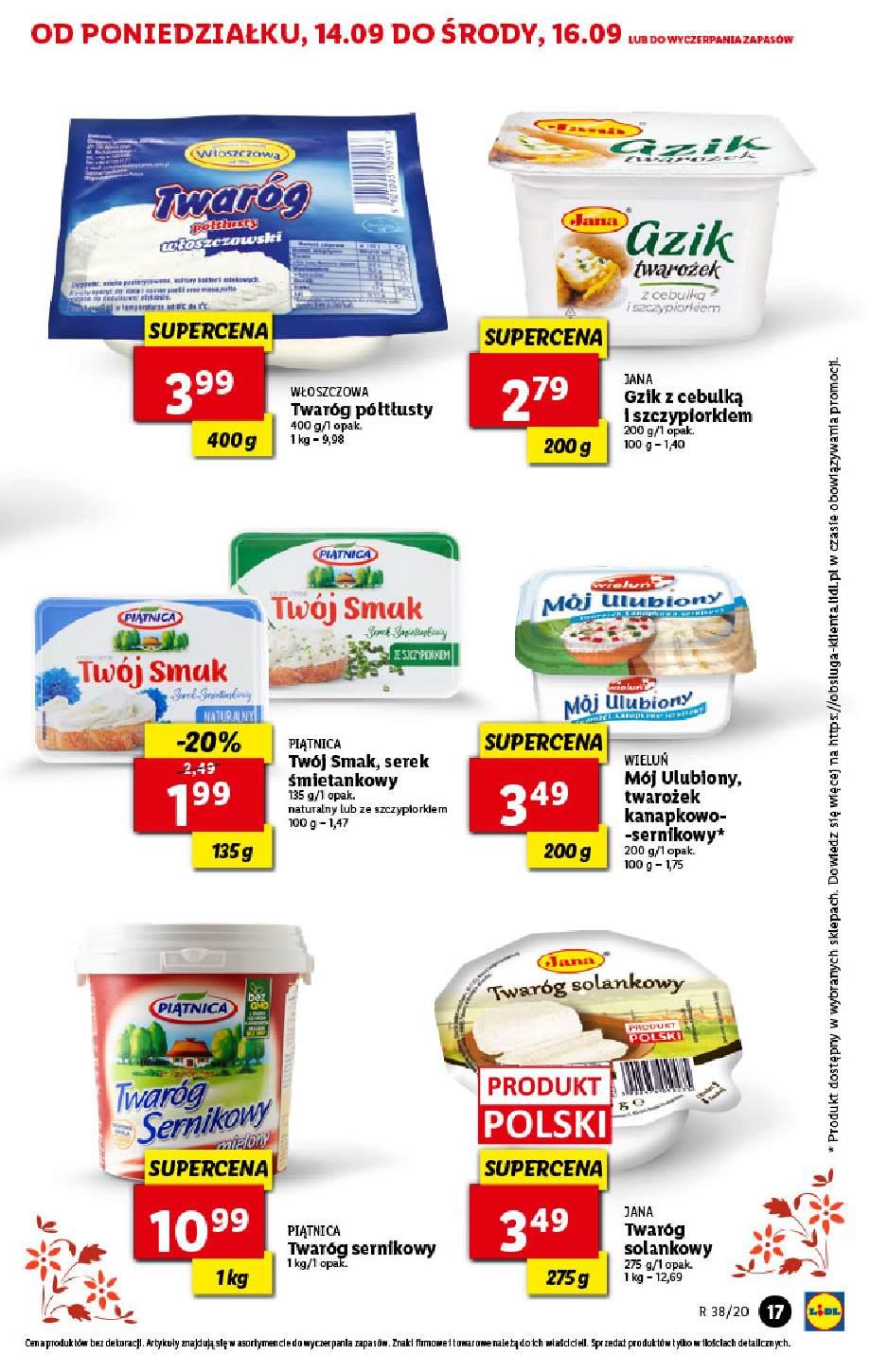 Gazetka promocyjna Lidl do 16/09/2020 str.17