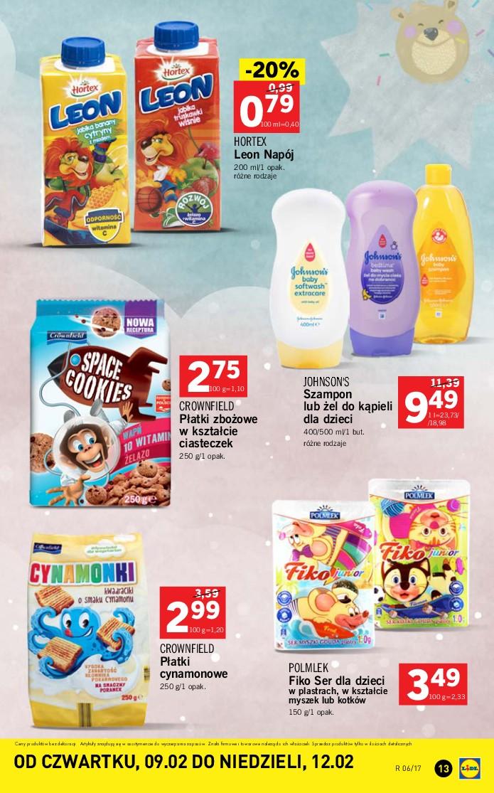 Gazetka promocyjna Lidl do 12/02/2017 str.13