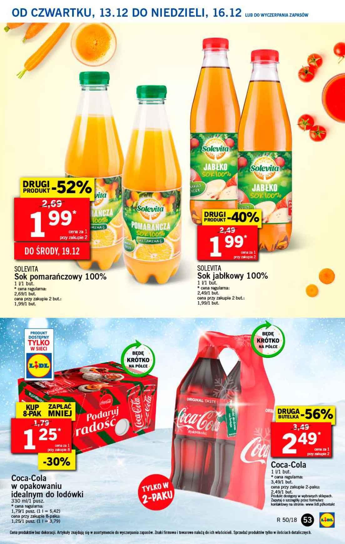 Gazetka promocyjna Lidl do 16/12/2018 str.53