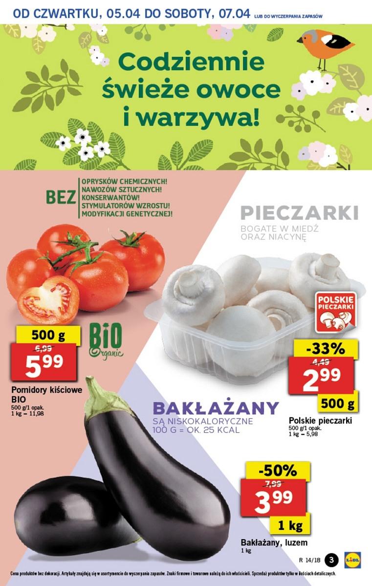 Gazetka promocyjna Lidl do 07/04/2018 str.3