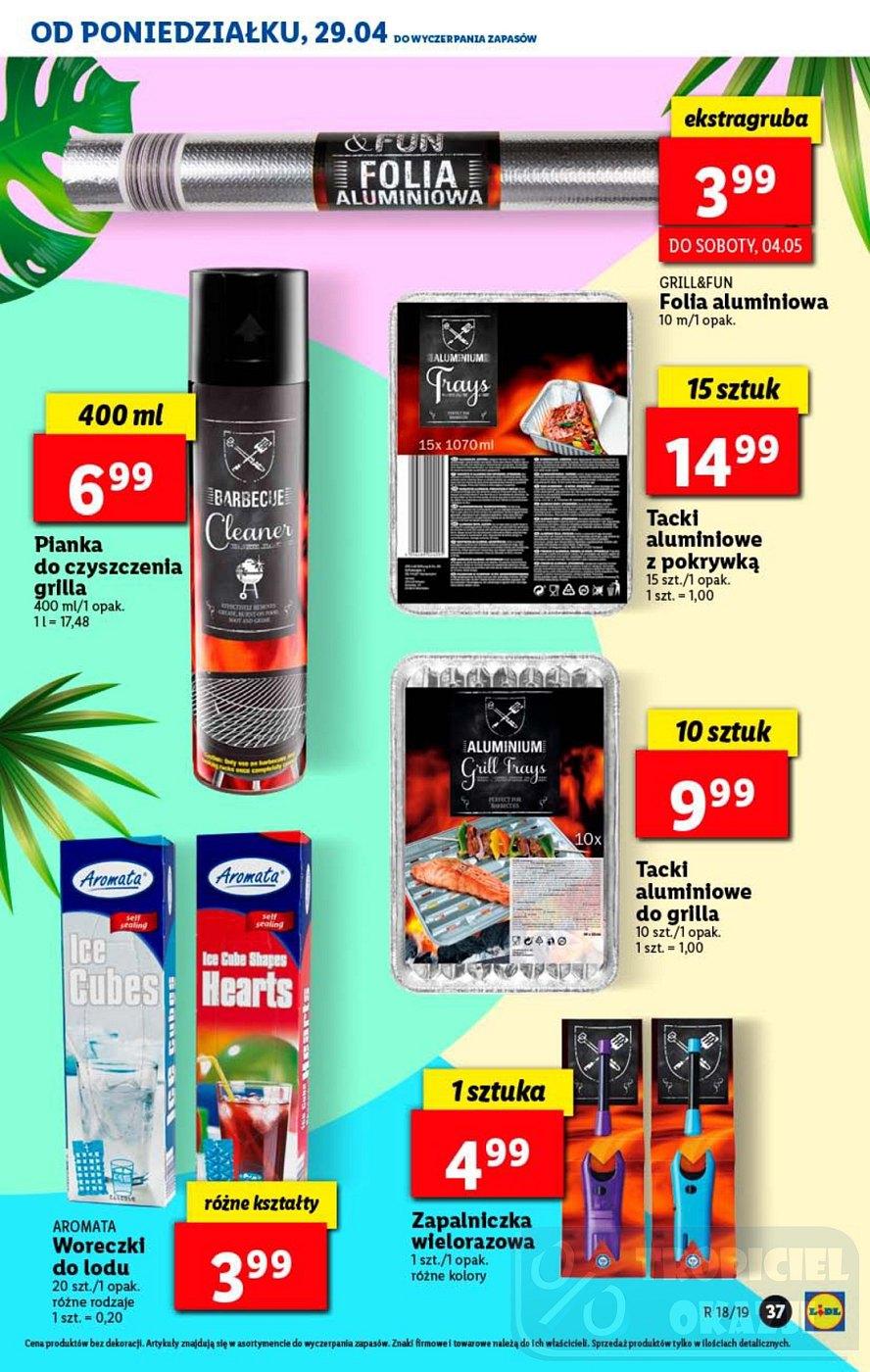 Gazetka promocyjna Lidl do 04/05/2019 str.37