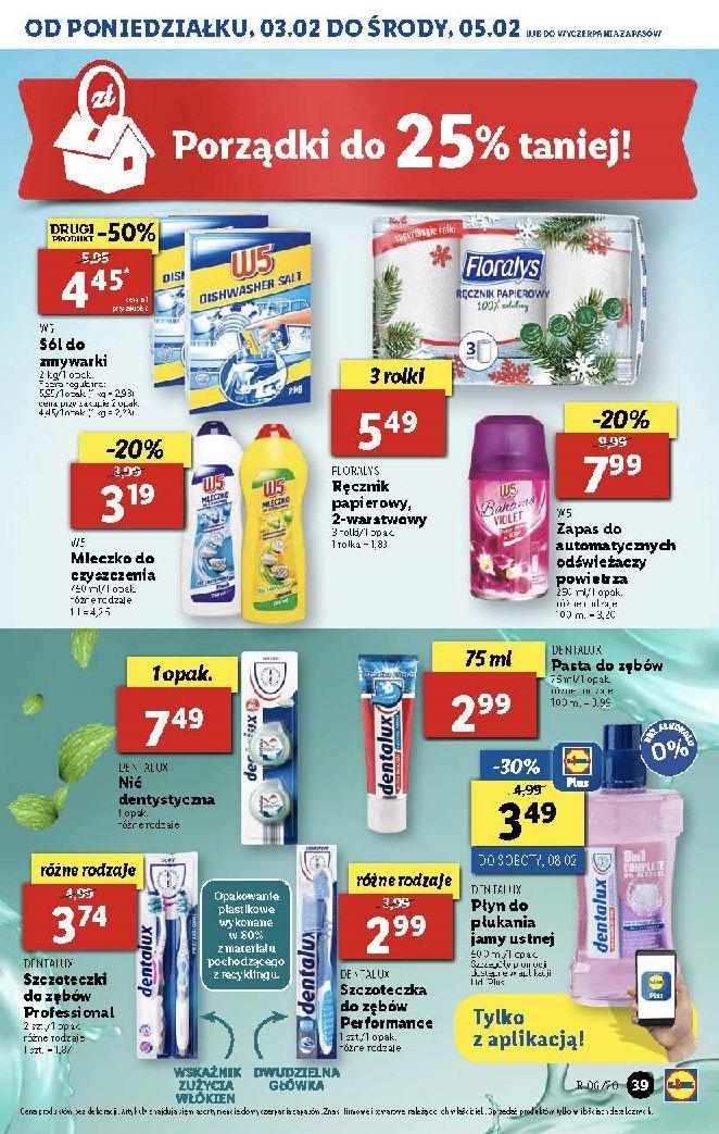 Gazetka promocyjna Lidl do 05/02/2020 str.39