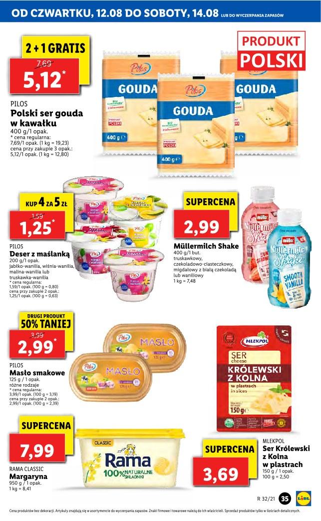 Gazetka promocyjna Lidl do 14/08/2021 str.35