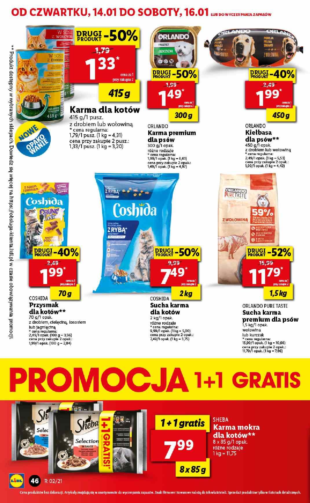 Gazetka promocyjna Lidl do 16/01/2021 str.46