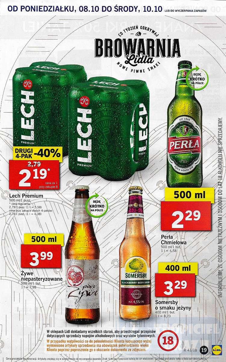 Gazetka promocyjna Lidl do 10/10/2018 str.19