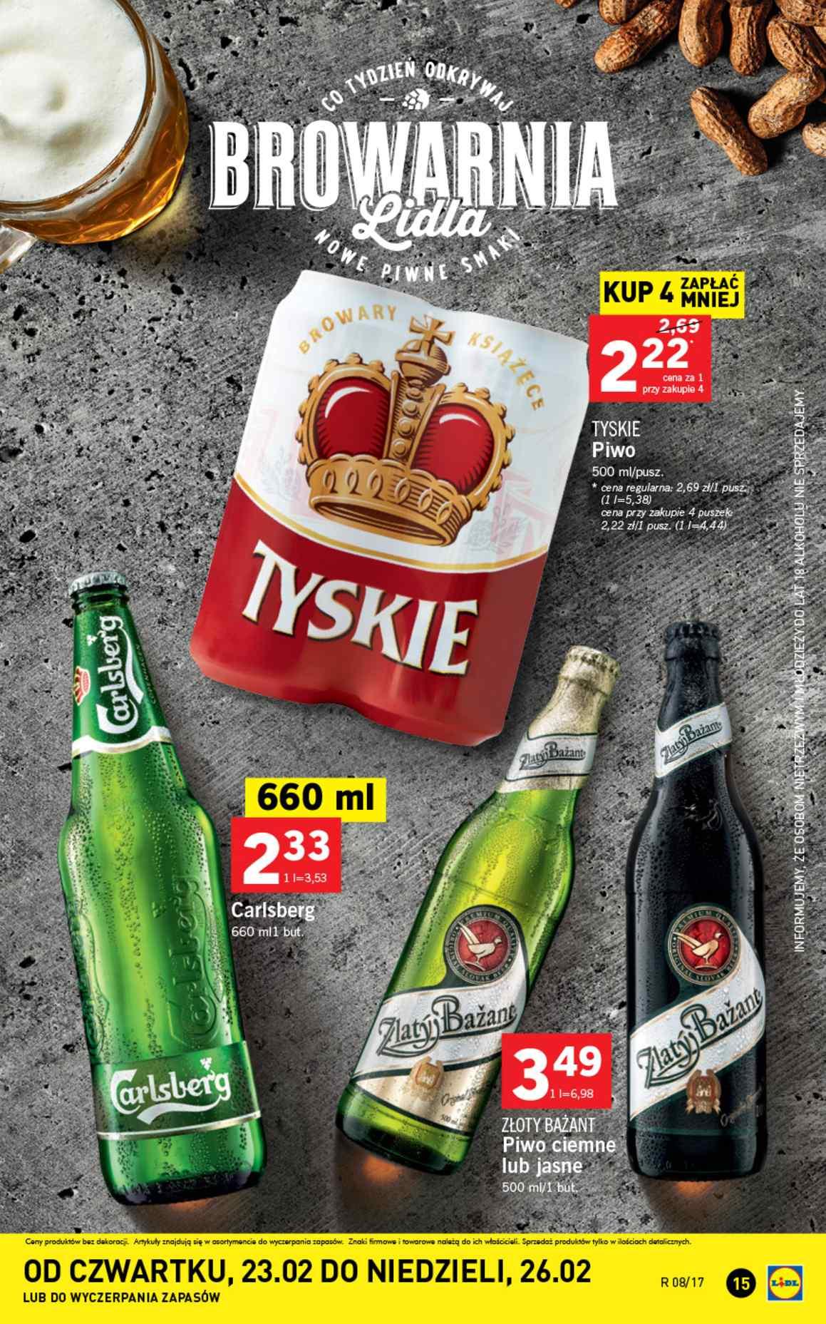 Gazetka promocyjna Lidl do 26/02/2017 str.15