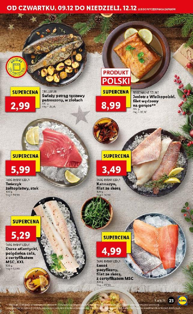 Gazetka promocyjna Lidl do 12/12/2021 str.23