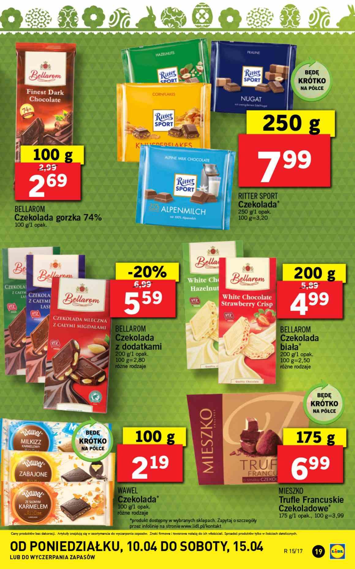 Gazetka promocyjna Lidl do 15/04/2017 str.19