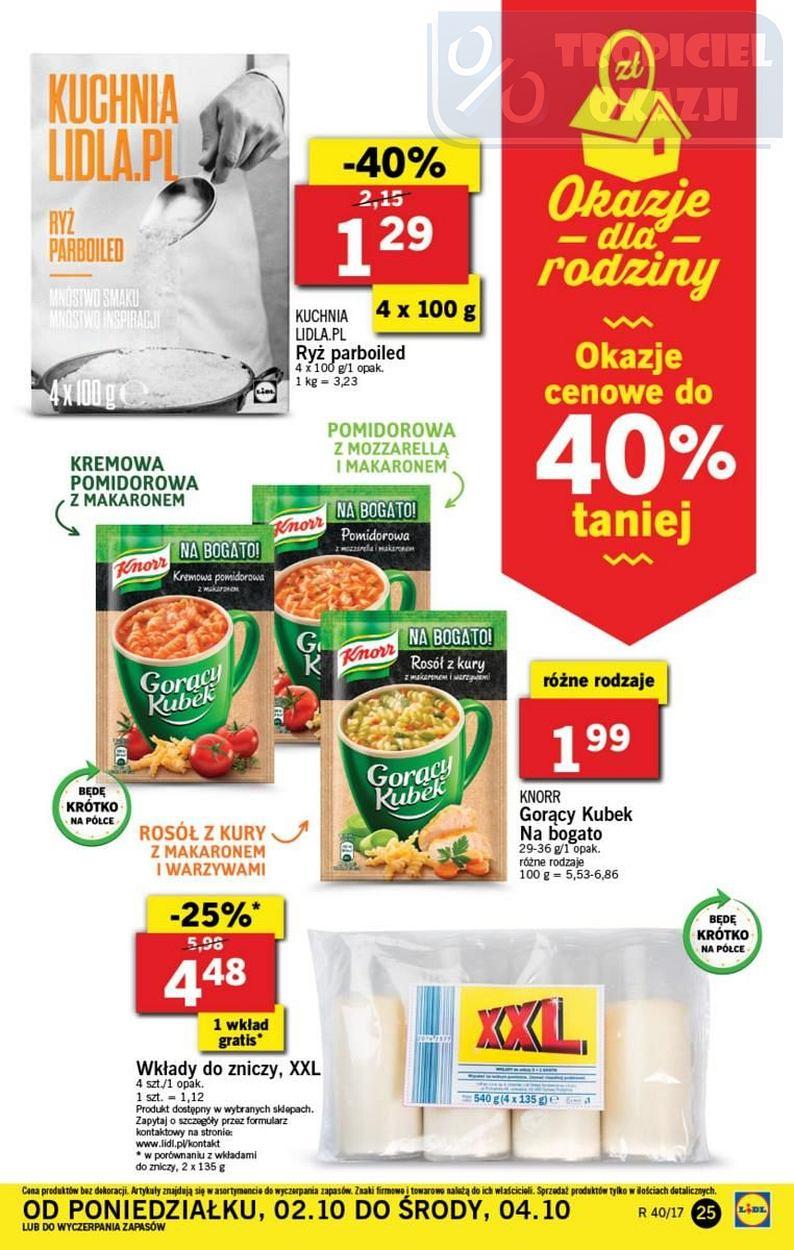 Gazetka promocyjna Lidl do 04/10/2017 str.25