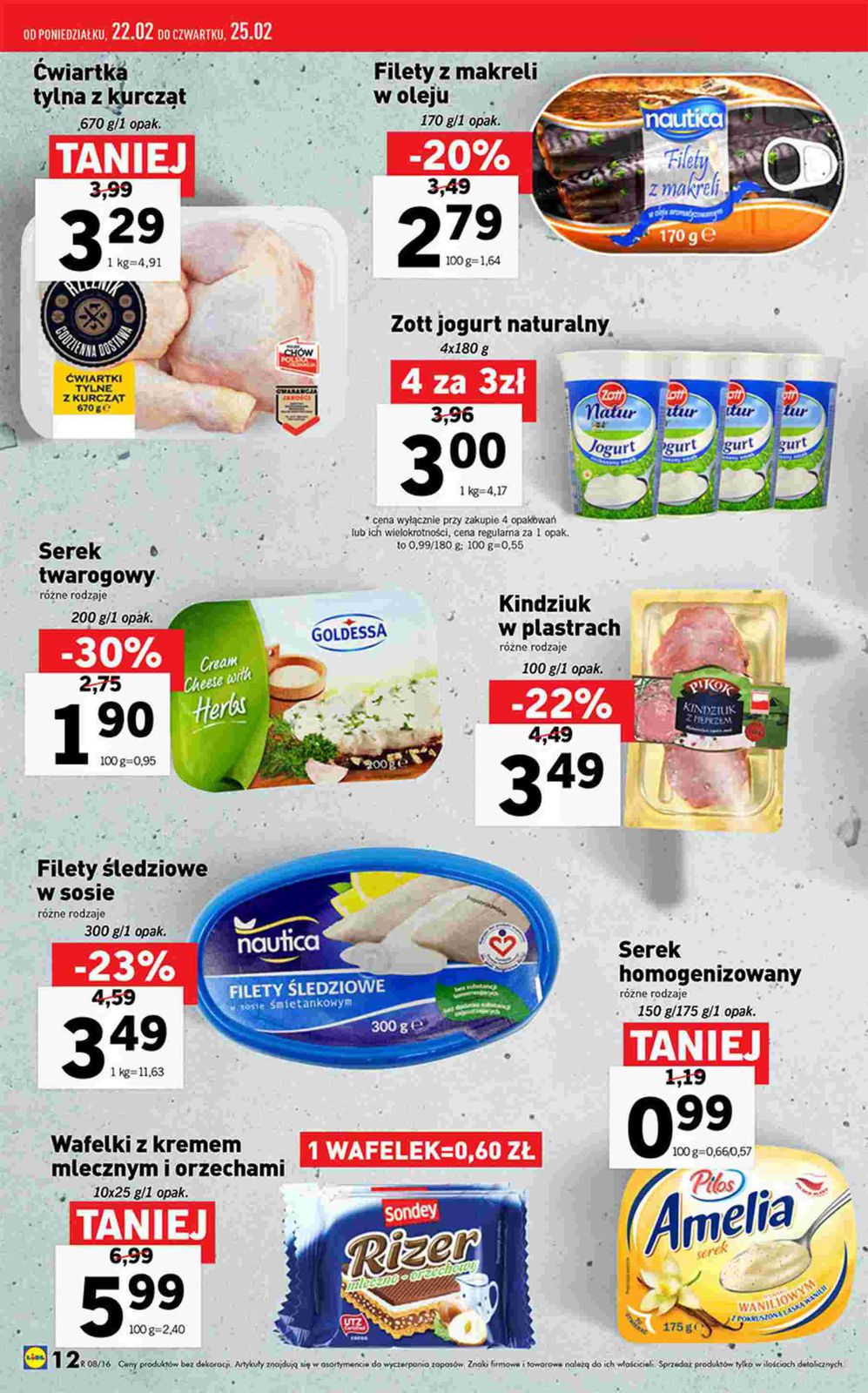 Gazetka promocyjna Lidl do 28/02/2016 str.12