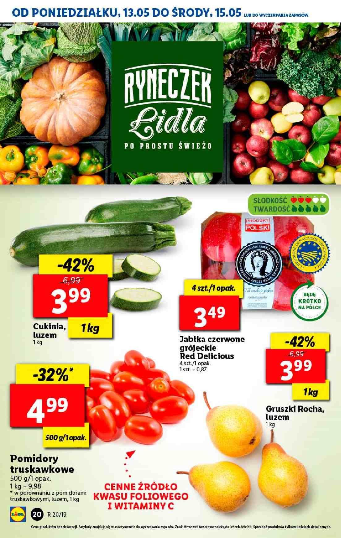 Gazetka promocyjna Lidl do 15/05/2019 str.20