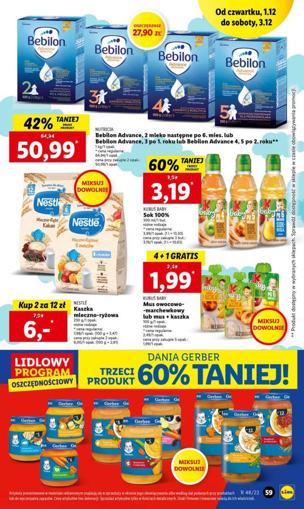 Gazetka promocyjna Lidl do 03/12/2022 str.59