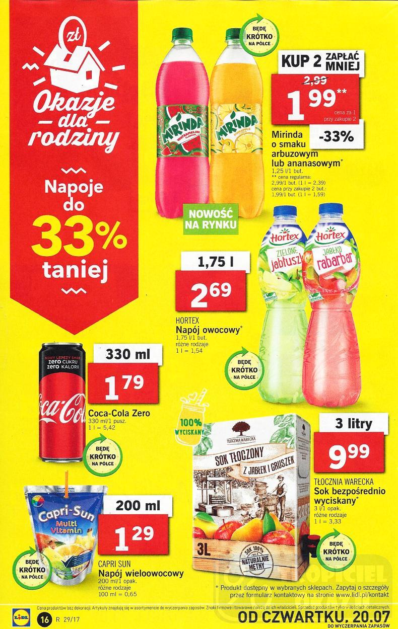 Gazetka promocyjna Lidl do 23/07/2017 str.16